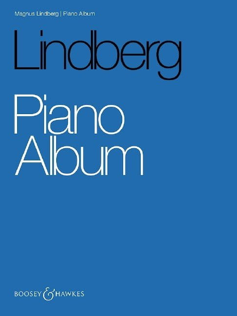 Magnus Lindberg: Piano Album - nuty na fortepian