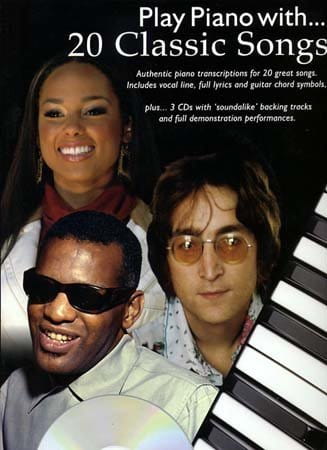 Play Piano with 20 Classic Songs (+ 3 płyty CD) - Fiona Bolton - nuty na fortepian