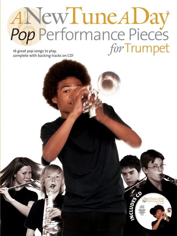 A New Tune A Day: Pop Performance Pieces for Trumpet - Tom Farncombe - nuty na trąbkę (+ płyta CD)