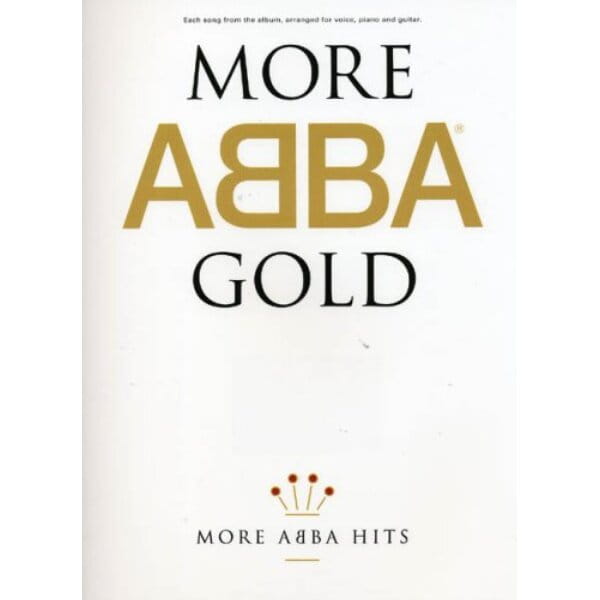 More Abba Gold: More Abba Hits (PVG) - nuty na fortepian i głos oraz akordy gitarowe