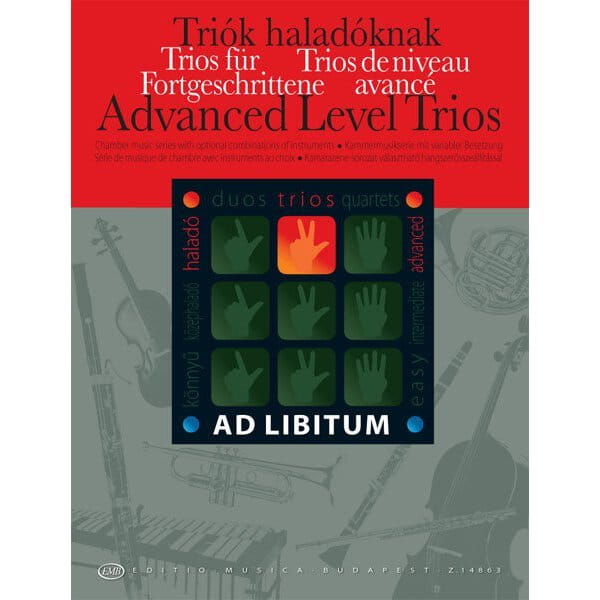 Ad Libitum. Advanced Level Trios - Soós András - utwory na zaawansowane tria kameralne