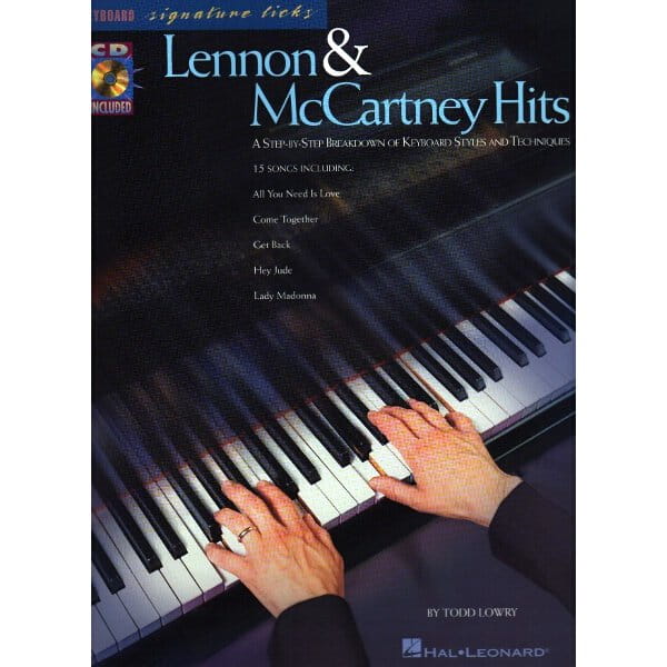 Lennon & McCartney Hits - Todd Lowry - nuty na fortepian, keyboard
