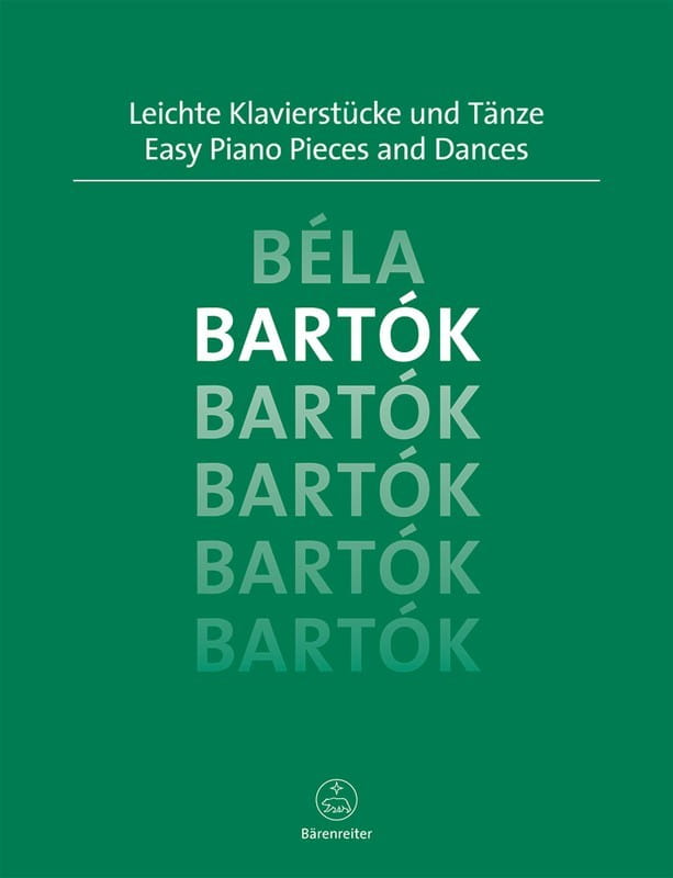 Bela Bartok: Easy Piano Pieces and Dances - łatwe utwory i tańce - nuty na fortepian