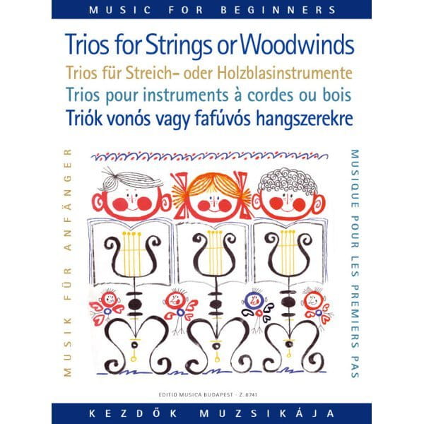 Chamber Music for Beginners 2 - Trios for Strings or Woodwinds - Máriássy István, Vigh Lajos - tria na smyczki lub instrumenty dęte dla początkujących