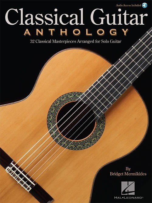Classical Guitar Anthology (+ audio online) - Bridget Mermikides - nuty na gitarę klasyczną z tabulaturami