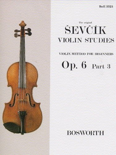 Otakar Sevcik - Violin Method For Beginners Op. 6 part 3 - szkoła na skrzypce dla początkujących