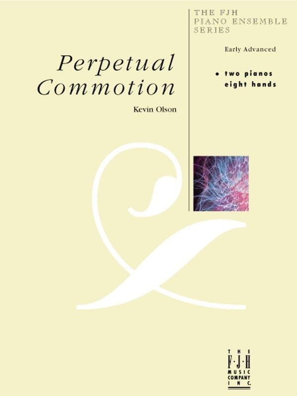 Kevin Olson: Perpetual Commotion - 2 pianos 8 hands - nuty na dwa fortepiany na osiem rąk
