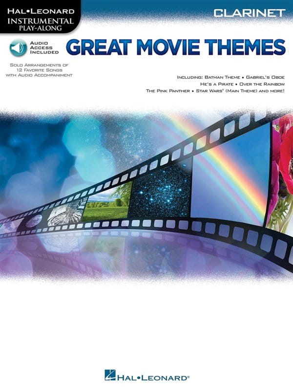 Great Movie Themes: Clarinet (+ audio online) - muzyka filmowa na klarnet