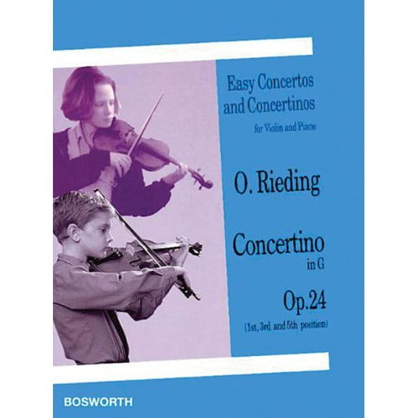 Concertino w G-dur op. 24 na skrzypce i fortepian - Oscar Rieding