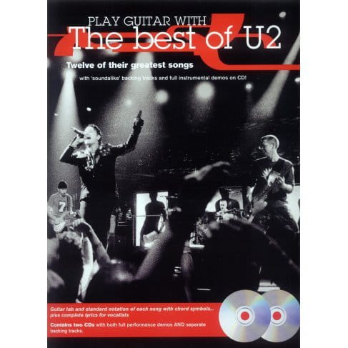 Play Guitar with The Best of U2 - nuty i tabulatury na gitarę (+ płyta CD)