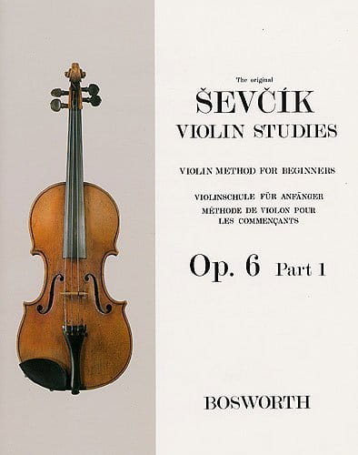 Otakar Sevcik - Violin Method For Beginners Op. 6 part 1 - szkoła na skrzypce dla początkujących