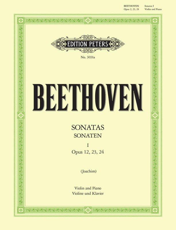 Ludwig van Beethoven: Sonatas for Violin and Piano 1 opp. 12, 23, 24 - sonaty na skrzypce i fortepian