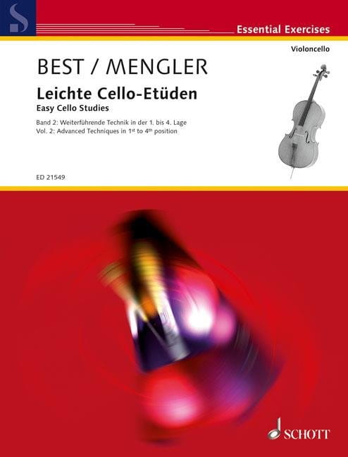 Holger Best, Walter Mengler: Easy Cello Studies 2 - łatwe ćwiczenia na wiolonczelę