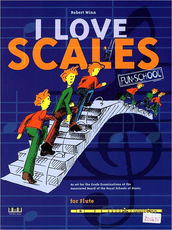 I Love Scales for Flute - Robert Winn - ćwiczenia gam na flet poprzeczny